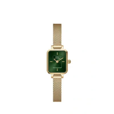 Image of Daniel Wellington Quadro MINI Evergold Watch goldcoloured, Size: One Size, Gold coloured