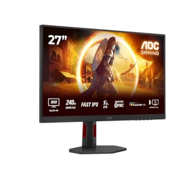 Image of AOC Q27G4ZR Quad HD 27&quot; IPS LCD Gaming Monitor Black, Black