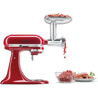 Image of KitchenAid 5KSMMGA Metal Food Grinder Attachment for Stand Mixer