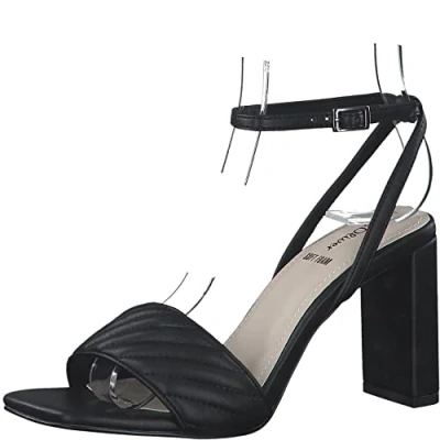 Image of s.Oliver Sandals, Women&#039;s, Size: 5, Black Synthetics