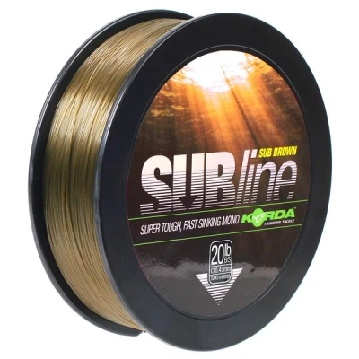 Image of Korda Subline Brown 0,35mm (12lb) Monofilament