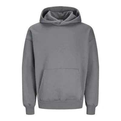 Image of Jack &amp; Jones Urban EDGE HOOD Hoodie, Men&#039;s, Size: XS, Castlerock