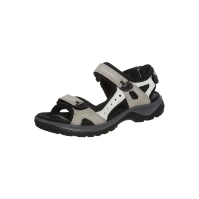 Image of ECCO Offroad Walking sandals, Women&#039;s, Size: 3.5, Atmosphere/die white Leather and textile