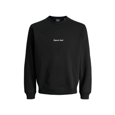 Image of Jack &amp; Jones Junior Jornorrebro EMB CREW NOOS JNR Sweatshirt for kids, Size: 8y, Black