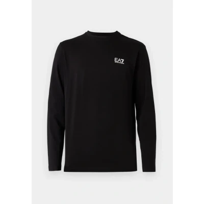 Image of EA7 Emporio Armani Long sleeved top, Men&#039;s, Size: Small, Black