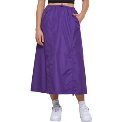Image of Urban Classics Ripstop Parachute Aline skirt, Women&#039;s, Size: XS, Realviolet