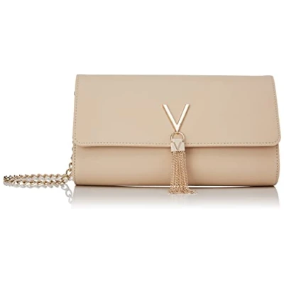 Image of Valentino Bags Divina Clutch, Women&#039;s, Size: One Size, Ecru