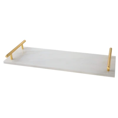 Image of Cosy &amp; Trendy Tray Marble 40 x 14 cm