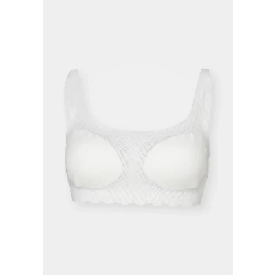 Image of Sloggi FEEL Bliss Bustier, Women&#039;s, Size: XXL, White