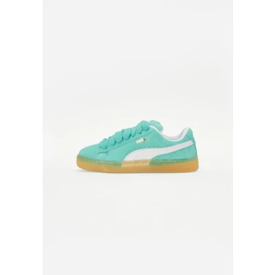 Image of Puma Trainers, Size: 4, Aquatic white Suede