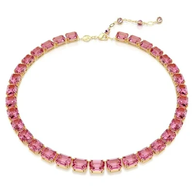 Image of Swarovski Millenia ALL ARD Necklace rose/goldcoloured shiny/pink, Women&#039;s, Size: One Size, Rose/gold coloured shiny/pink