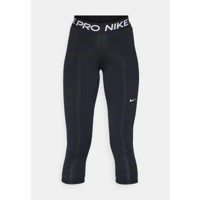 Image of Nike Performance 365 CROP Leggings, Women&#039;s, Size: Medium, Black/white