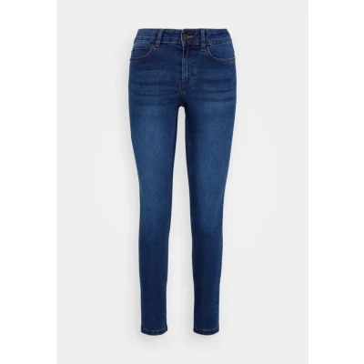 Image of Noisy May Nmbillie Jeans Skinny Fit, Women&#039;s, Size: 25x30, Medium blue denim