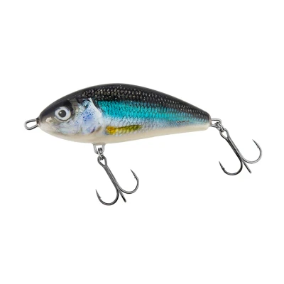 Image of Salmo Fatso Floating Jerkbait Holo Smelt 10cm (48g)