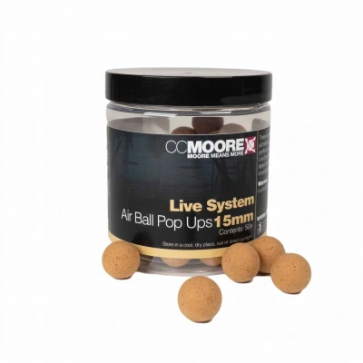 Image of CC Moore Live System Air Ball Pop ups 15mm (50 pieces)