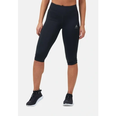 Image of ODLO 3/4 sports trousers, Women&#039;s, Size: 16 18, Black