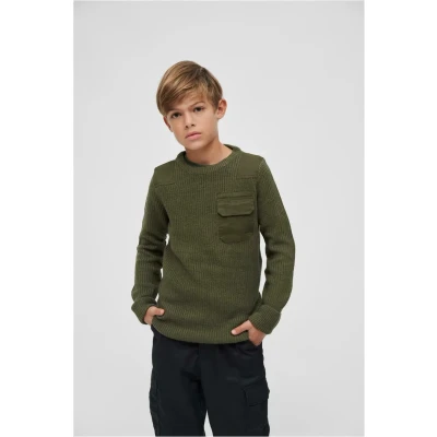 Image of Brandit Sweatshirt for kids, Size: 9 10y, Olive