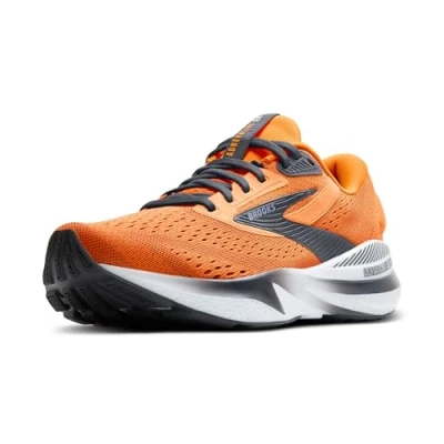 Image of Brooks Adrenaline GTS 24 Road running shoes, Men&#039;s, Size: 8, Orange ebony country blue Textile