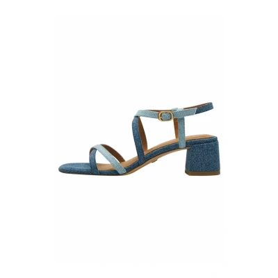 Image of Tamaris Sandals, Women&#039;s, Size: 36, Denim comb shoes