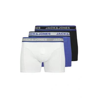 Image of Jack &amp; Jones 3ER PACK Trunks Schwarz blau weiß, Men&#039;s, Size: Small, weiß