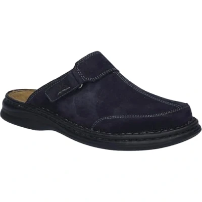 Image of Josef Seibel MAX Mules, Men&#039;s, Size: 7.5, Ocean Leather