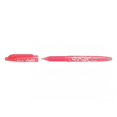 Image of Pilot Frixion Central Line Heat / Friction 0.7 mm Erasable Rollerball Tip Coral