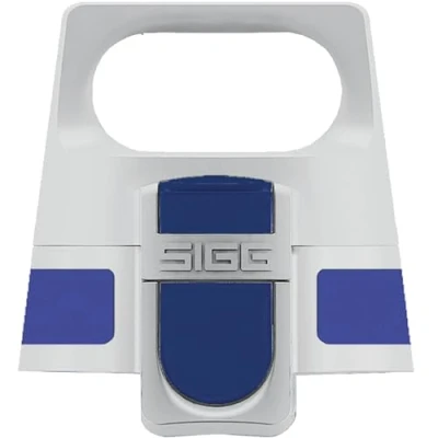 Image of SIGG WMB One Top Blue Cap (One Size), Replacement Water Bottle, Handed &amp; Leak Proof