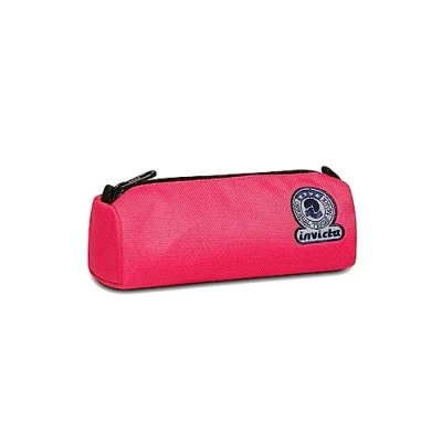 Image of Invicta School Pen Holder Logo GRS, Pink, Girls and Pencil Case, DIMENSIONI: 21,5X7X6 cm, School,