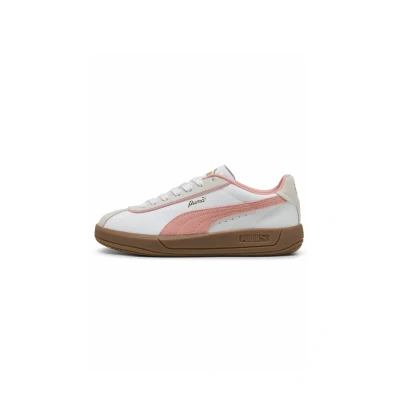 Image of Puma Klassika Trainers whitepink fruitvapor gray, Women&#039;s, Size: 3, White pink fruit vapor gray Leather/synthetics