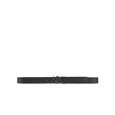 Image of Armani Exchange Reversible BELT Belt, Size: 28, Black