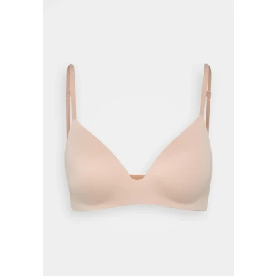 Image of Calvin Klein Underwear WIRE FREE BRA Tshirt bra, Women&#039;s, Size: 32A, Cedar
