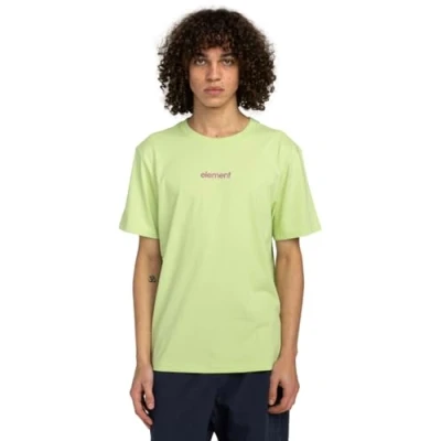 Image of Element Simple LOGO Print Tshirt, Men&#039;s, Size: Large, Gdz0