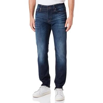 Image of Jack &amp; Jones MIKE Slim fit jeans, Men&#039;s, Size: 30x30, Blue denim
