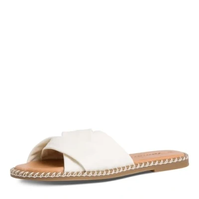 Image of Tamaris Softwhere Mules, Women&#039;s, Size: 3.5, White Leather