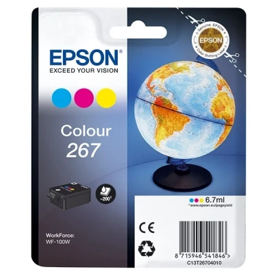 Image of Epson 267 Globe Multipack Ink Cartridges