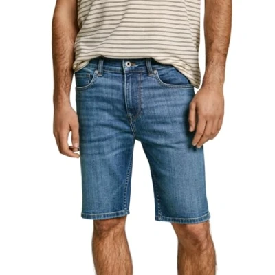 Image of Pepe Jeans Hatch Denim shorts, Men&#039;s, Size: 30, Medium washed