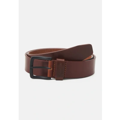 Image of Jack &amp; Jones Jacroma BELT Belt, Men&#039;s, Size: 32, Brown stone