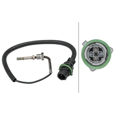 Image of Sensor, exhaust gas temperature HELLA 6PT 358 181 581