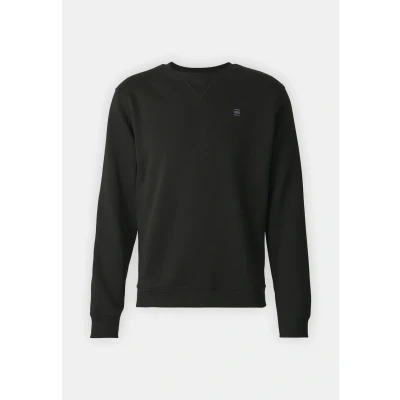 Image of G STAR RAW Men&#039;s Premium Core R Sw Ls Sweater, Black (Dk D16917 c235 6484), XS