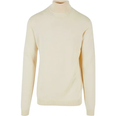 Image of Urban Classics Turtleneck Jumper, Men&#039;s, Size: 3XL, Whitesand