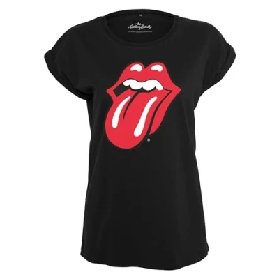 Image of MERCHCODE Women&#039;s Ladies Rolling Stones Tongue Tee T Shirt (pack of 1)