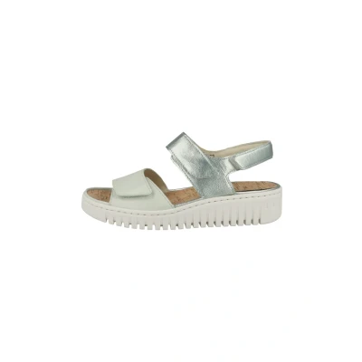 Image of Waldläufer Hwillow Wedge sandals, Women&#039;s, Size: 5.5, Menta Leather