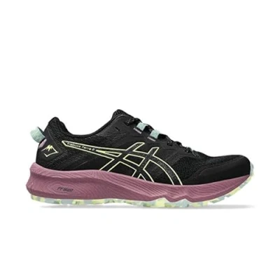 Image of Asics Trabuco Terra 2 Trail running shoes, Women&#039;s, Size: 3.5, Black/huddle yellow Textile/synthetics