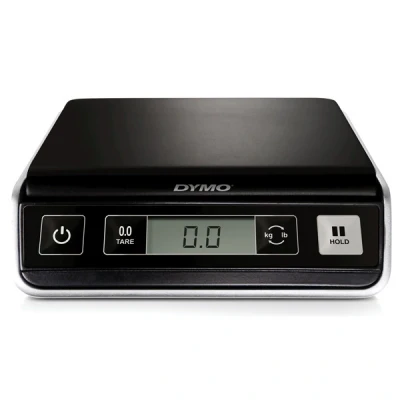 Image of DYMO M2 Digital Shipping Scale 2 kg Capacity USB Mailing Weighing Compact Size 18.5 cm L x 16.1 W 4.4 H