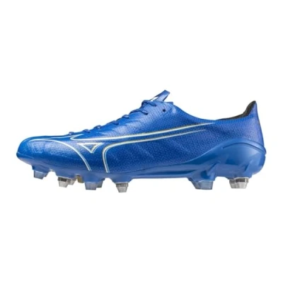 Image of MIZUNO Αlpha JAPAN MIX Football Shoes Laser blue/white/gold Women/Men Size 8