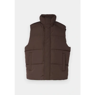 Image of Jack &amp; Jones Jjebradley Bodywarmer Waistcoat, Men&#039;s, Size: XS, Mulch