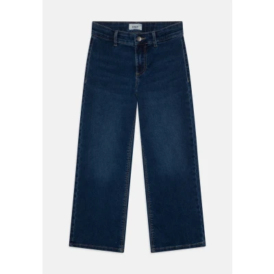 Image of Kids ONLY Kogsylvie Clean leg Straight jeans for kids, Size: 7y, Dark blue denim