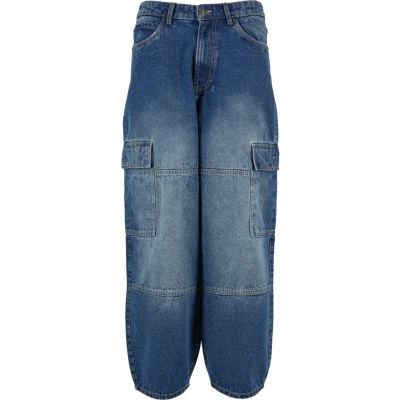 Image of Urban Classics Relaxed fit jeans, Men&#039;s, Size: 33, Dirty washed