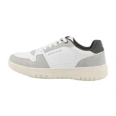 Image of TOM TAILOR Men&#039;s 9580200001 Sneaker, White Ltgrey, 8 UK