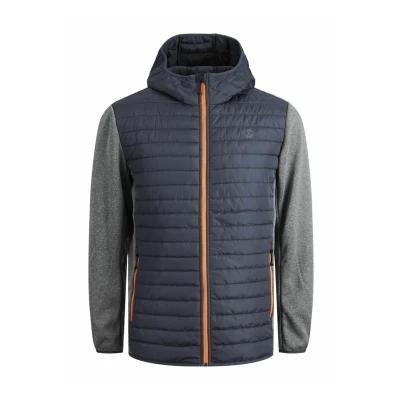 Image of Jack &amp; Jones PLUS SIZE Winter jacket, Men&#039;s, Size: 4XL, Grey melange